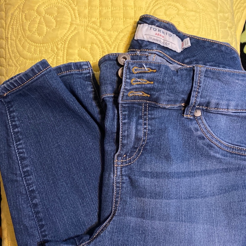 Torrid Jeggings Medium Wash